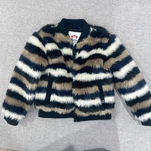 Child’s 3T faux fur jacket